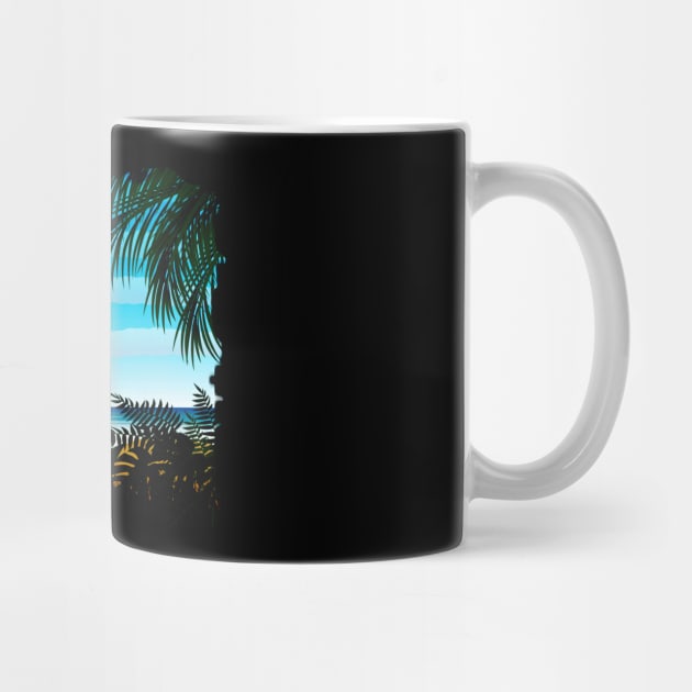 Perfect Tropical Vibes - Tropical Summer Design by tatzkirosales-shirt-store